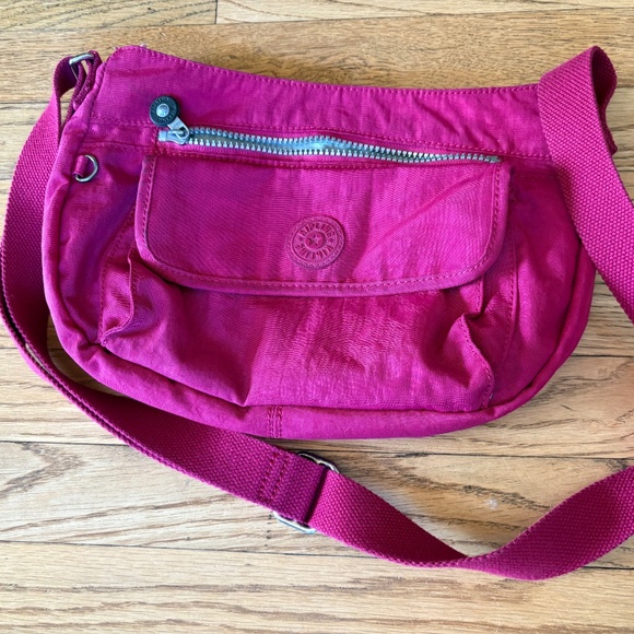 Kipling Pink Shoulder/Crossbody Bag - Picture 1 of 5